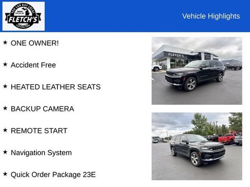 Used 2024 Jeep Grand Cherokee L Limited AWD/4WD image 2