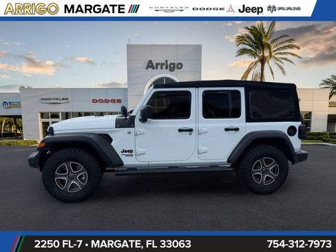 Used 2021 Jeep Wrangler Unlimited Sport AWD/4WD image 4