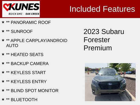 Used 2023 Subaru Forester Premium AWD/4WD image 2