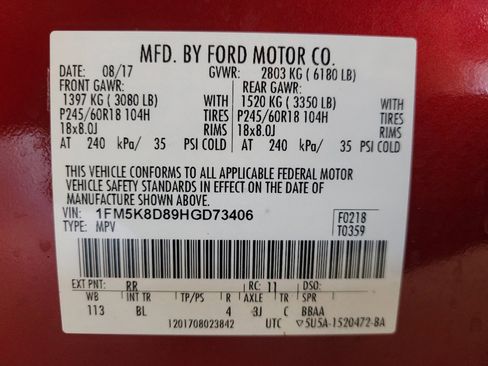 Used 2017 Ford Explorer XLT w/ Equipment Group 202A AWD/4WD image 33