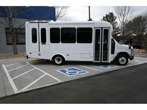 Used 2016 Ford E-350 and Econoline 350 Super Duty w/ Shuttle Bus Prep Package RWD image 5