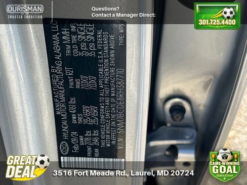 Used 2024 Hyundai Tucson SEL AWD/4WD image 30