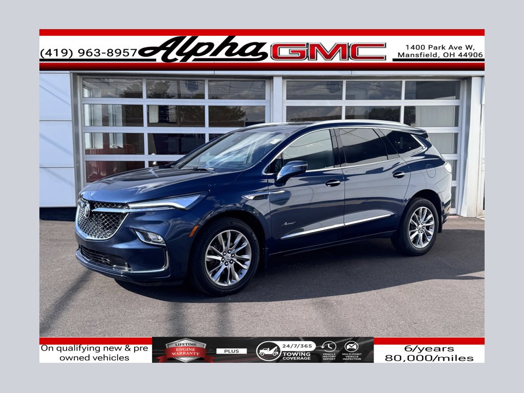 Used 2023 Buick Enclave Avenir w/ Trailering Package, 5000 lbs. AWD/4WD 360° Tour