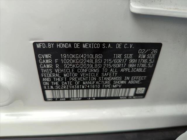 Certified 2026 Honda HR-V LX image 23