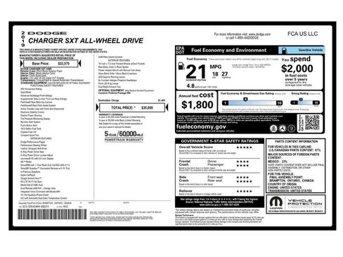 Used 2019 Dodge Charger SXT image 2
