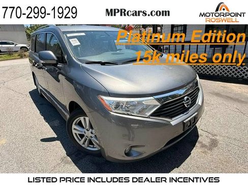 Used 2016 Nissan Quest Platinum w/ Tow Package FWD image 1