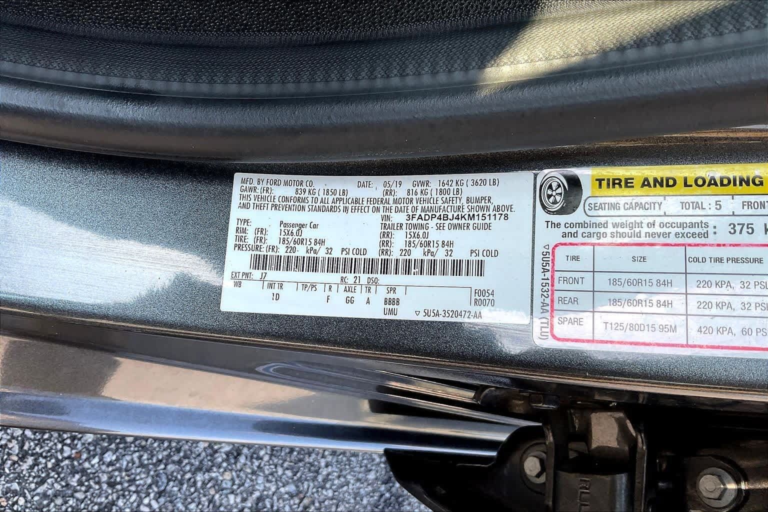 Used 2019 Ford Fiesta SE FWD image 34