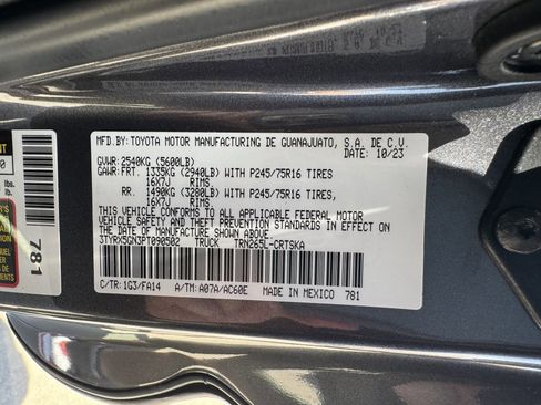 Used 2023 Toyota Tacoma SR image 38