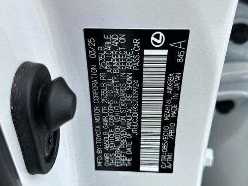 Certified 2025 Lexus UX 300h AWD w/ Cold Area Package image 35