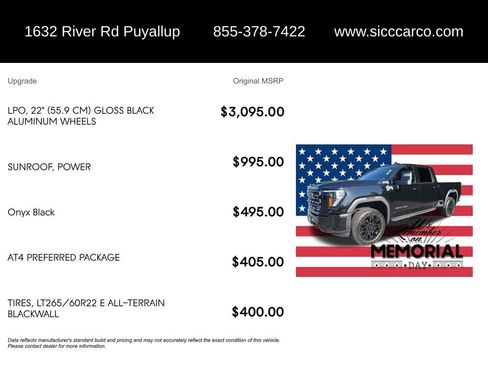 Used 2025 GMC Sierra 2500 AT4 w/ AT4 Preferred Package AWD/4WD image 5