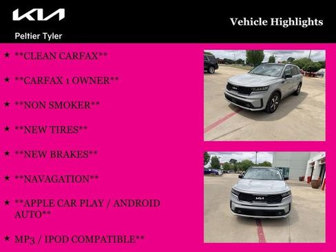 Certified 2023 Kia Sorento EX w/ Panoramic Sunroof Package FWD image 12