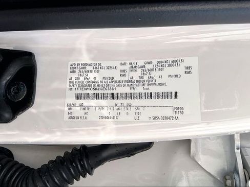 Used 2018 Ford F150 Lariat w/ Trailer Tow Package image 14