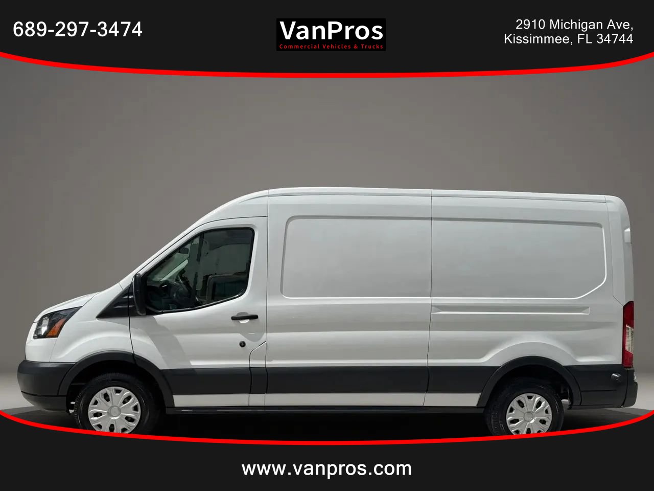 Used 2018 Ford Transit 250 148 Medium Roof RWD image 2