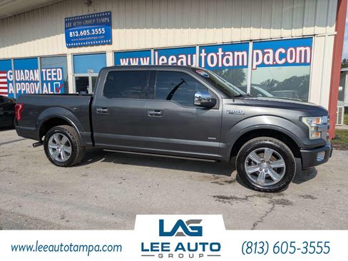 Used 2015 Ford F150 Platinum w/ Equipment Group 701A Luxury RWD image 1