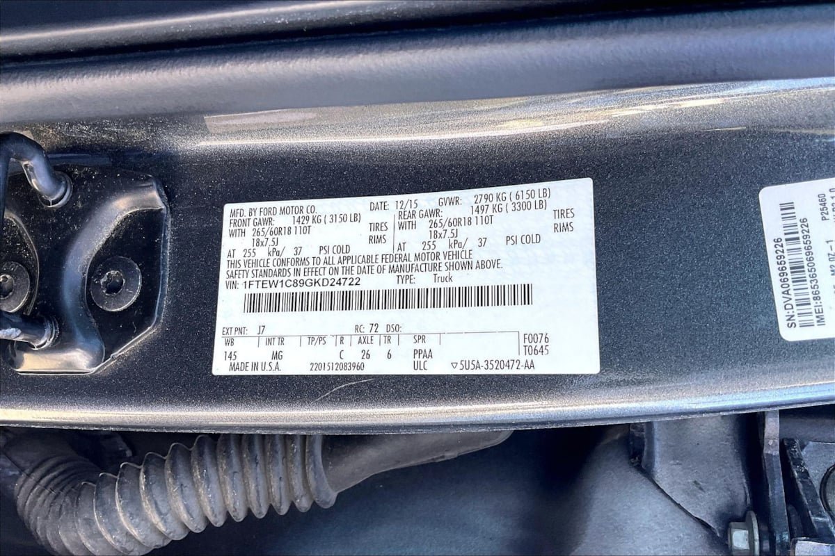 Used 2016 Ford F150 XLT w/ Equipment Group 301A Mid RWD image 32