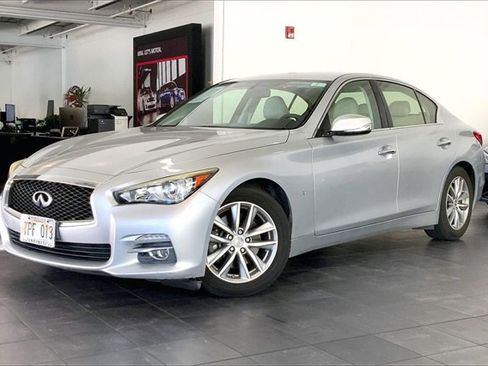 Used 2015 INFINITI Q50 Base w/ All Weather Package image 1