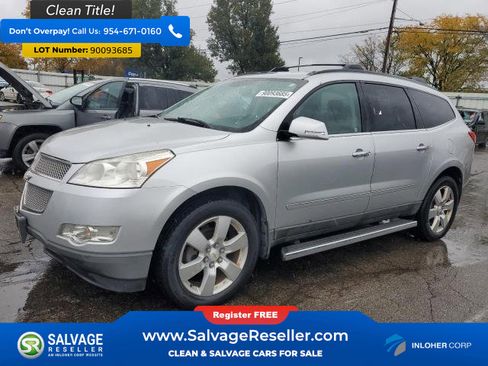 Used 2012 Chevrolet Traverse LTZ w/ LPO, 'HIT The Road' Package image 1