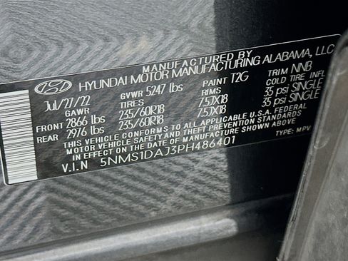 Certified 2023 Hyundai Santa Fe SE image 29