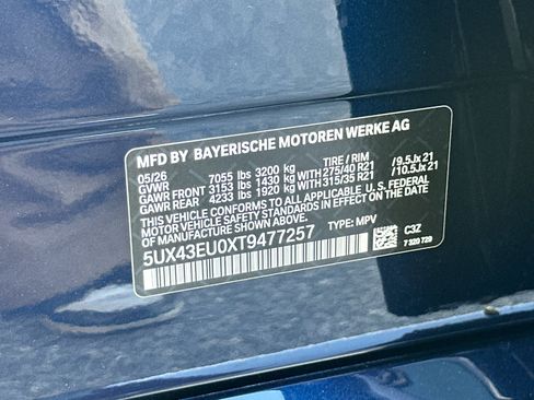 New 2026 BMW X5 xDrive50e w/ M Sport Package AWD/4WD image 27