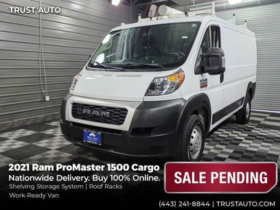 Used 2021 RAM ProMaster 1500