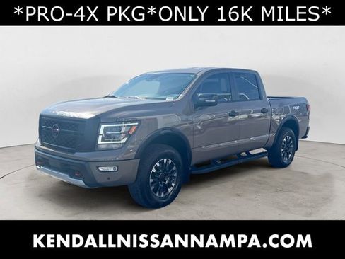 Certified 2024 Nissan Titan PRO-4X w/ Pro-4x Convenience Package AWD/4WD image 1