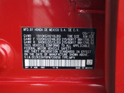 Used 2023 Honda HR-V EX-L image 53