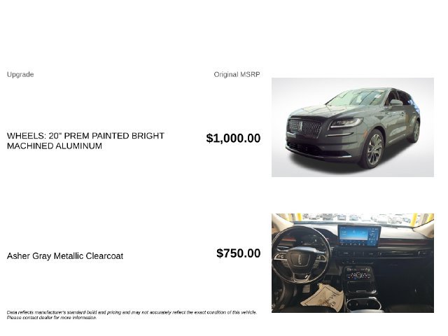 Used 2023 Lincoln Nautilus Reserve AWD/4WD image 3