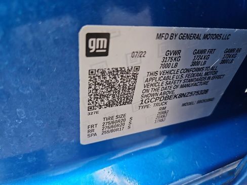 Used 2022 Chevrolet Silverado 1500 Custom image 29