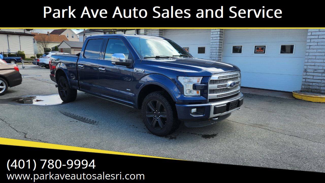 Used 2015 Ford F150 Platinum w/ Trailer Tow Package AWD/4WD image 1