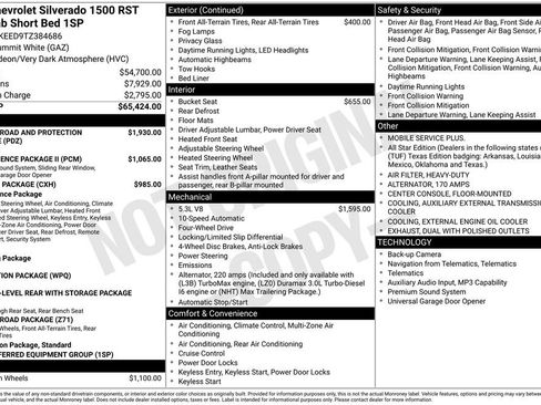 New 2026 Chevrolet Silverado 1500 RST AWD/4WD image 17
