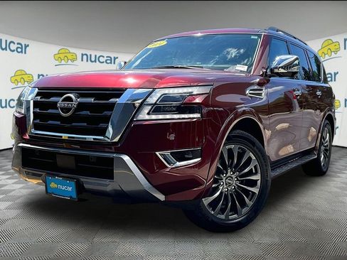 Used 2024 Nissan Armada Platinum w/ Captain's Chairs Package AWD/4WD image 3