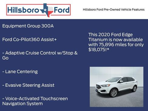 Used 2020 Ford Edge Titanium FWD image 3