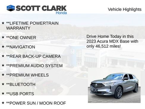Used 2023 Acura MDX A-Spec AWD/4WD image 11