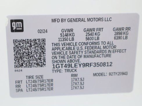 Certified 2024 GMC Sierra 2500 Pro w/ Convenience Package image 29