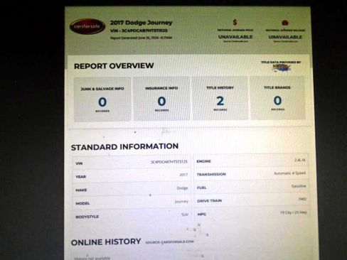 Used 2017 Dodge Journey SE w/ Flexible Seating Group image 26