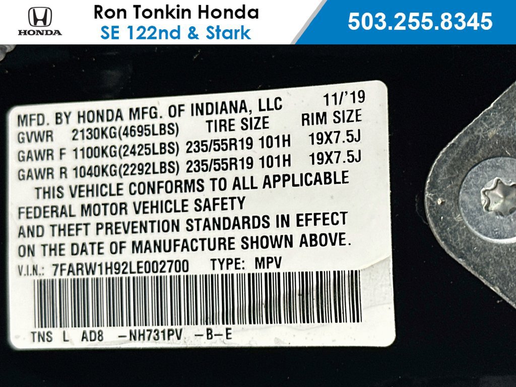 Used 2020 Honda CR-V Touring image 35