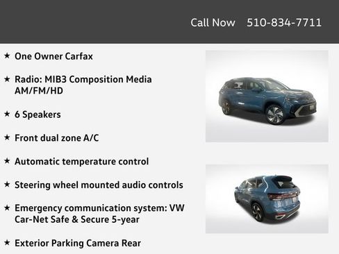 Certified 2025 Volkswagen Taos SE AWD/4WD image 4