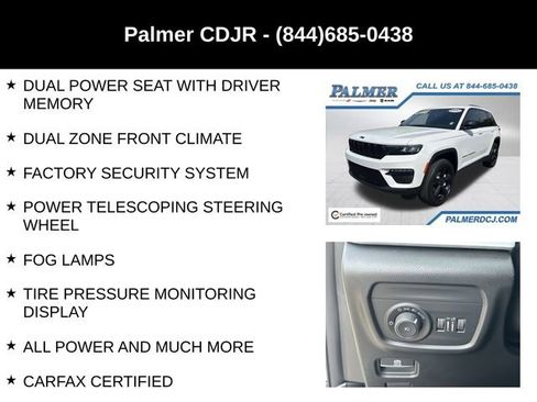 Certified 2025 Jeep Grand Cherokee Limited w/ Luxury Tech Group II RWD image 24