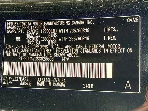 Used 2025 Lexus NX 250 FWD w/ Accessory Package (2T) image 27