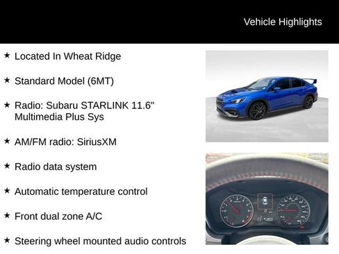 Used 2023 Subaru WRX Premium AWD/4WD image 8