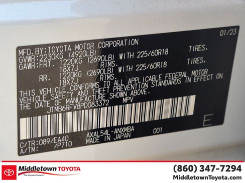 Certified 2023 Toyota RAV4 XLE Premium AWD/4WD image 40
