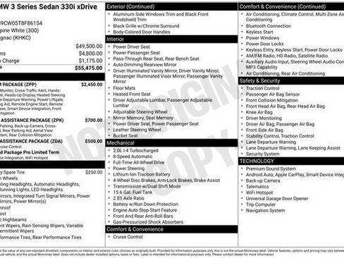 Used 2026 BMW 330i xDrive Sedan w/ Premium Package image 41