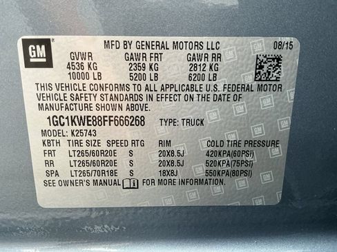 Used 2015 Chevrolet Silverado 2500 LTZ w/ Duramax Plus Package AWD/4WD image 24