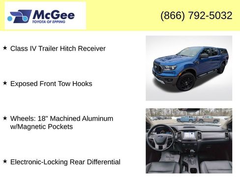 Used 2019 Ford Ranger XLT w/ Equipment Group 302A Luxury image 12