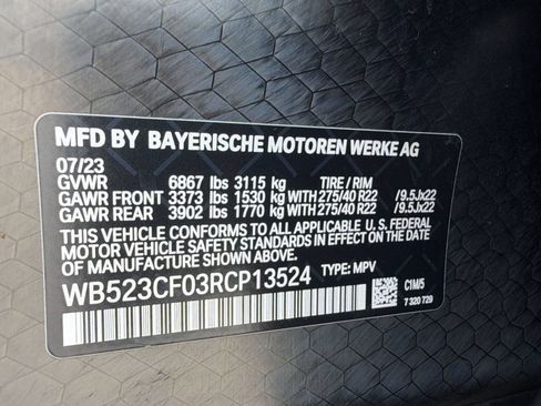 Certified 2024 BMW iX xDrive50 w/ Sport Package AWD/4WD image 23