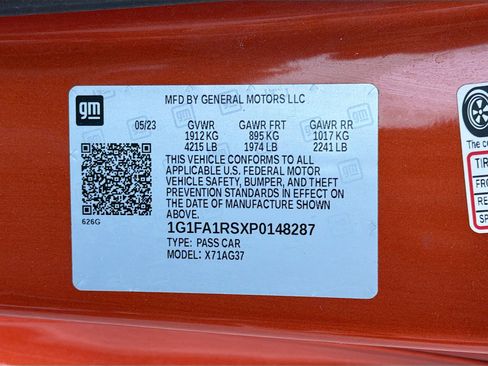 Used 2023 Chevrolet Camaro LT w/ Technology Package image 39