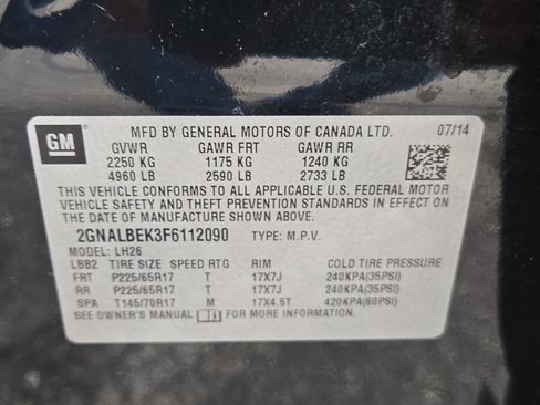 Used 2015 Chevrolet Equinox LT w/ Driver Convenience Package image 17