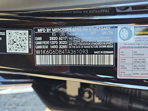 New 2026 Mercedes-Benz S 500 4MATIC image 38