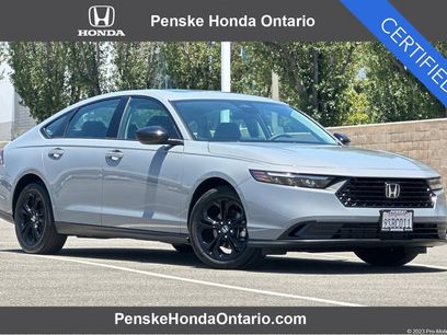 Certified 2025 Honda Accord SE