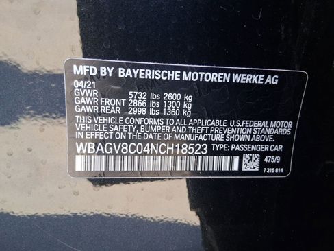 Certified 2022 BMW M850i Gran Coupe xDrive image 19